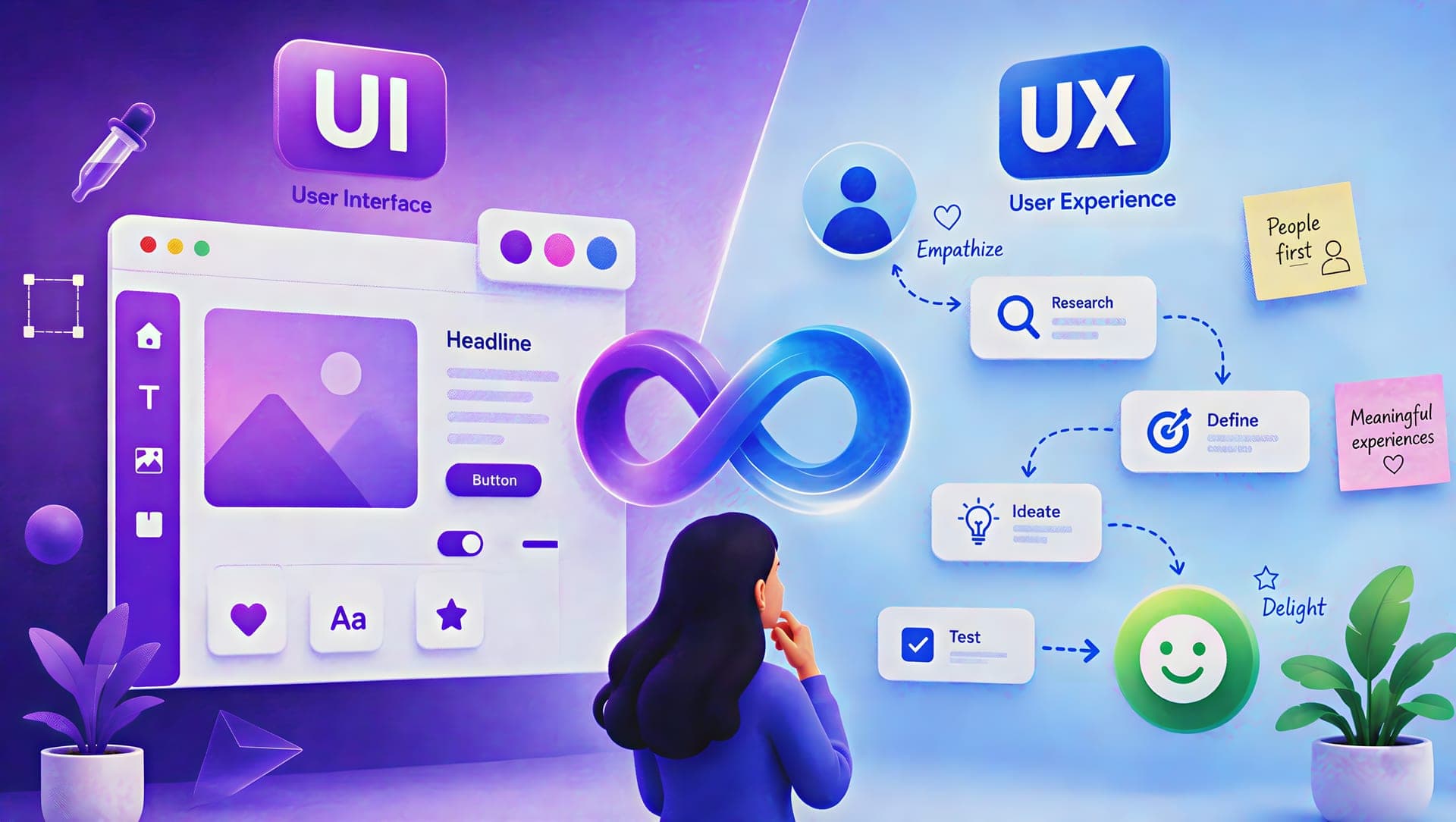 Understanding the Difference Between UI and UX Design: Why Both Matter